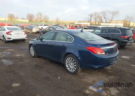 2011 Buick Regal Cxl Russelsheim из США, поврежденный, VIN W04GN5EC3B1088081